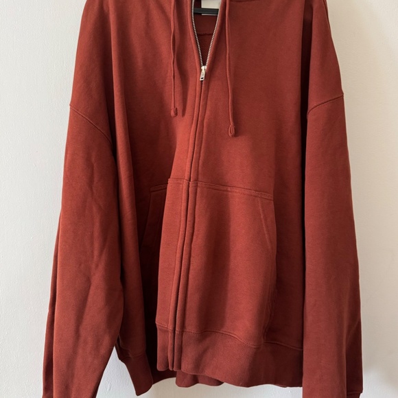 Oversized Fit Hooded cotton Jacket - Picture 2 of 3